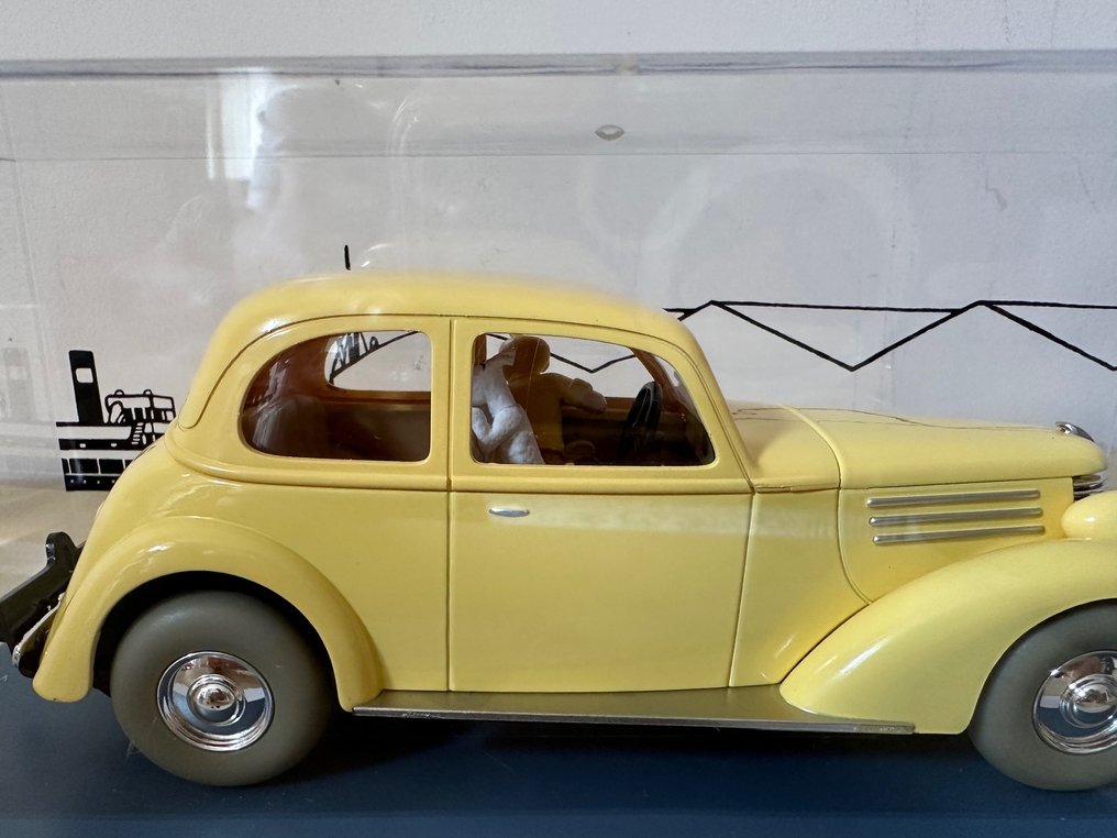Moulinsart - Hachette - Tintin - Modèle 1/24e - L'Auto accidentée N°61 - Le crabes aux pinces d'or - Mint Sealed #2.1