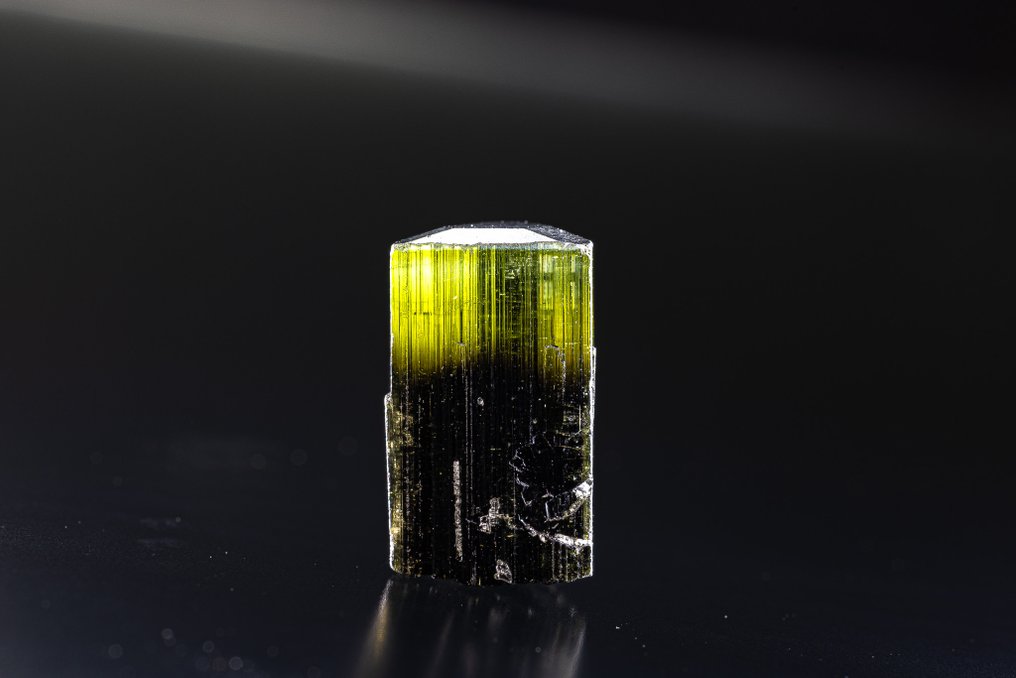 Extremely rare tourmaline elbaite stak nala - great rarity 7.25 ct - Height: 13.6 mm - Width: 7.8 mm- 1.45 g - (1) #1.0