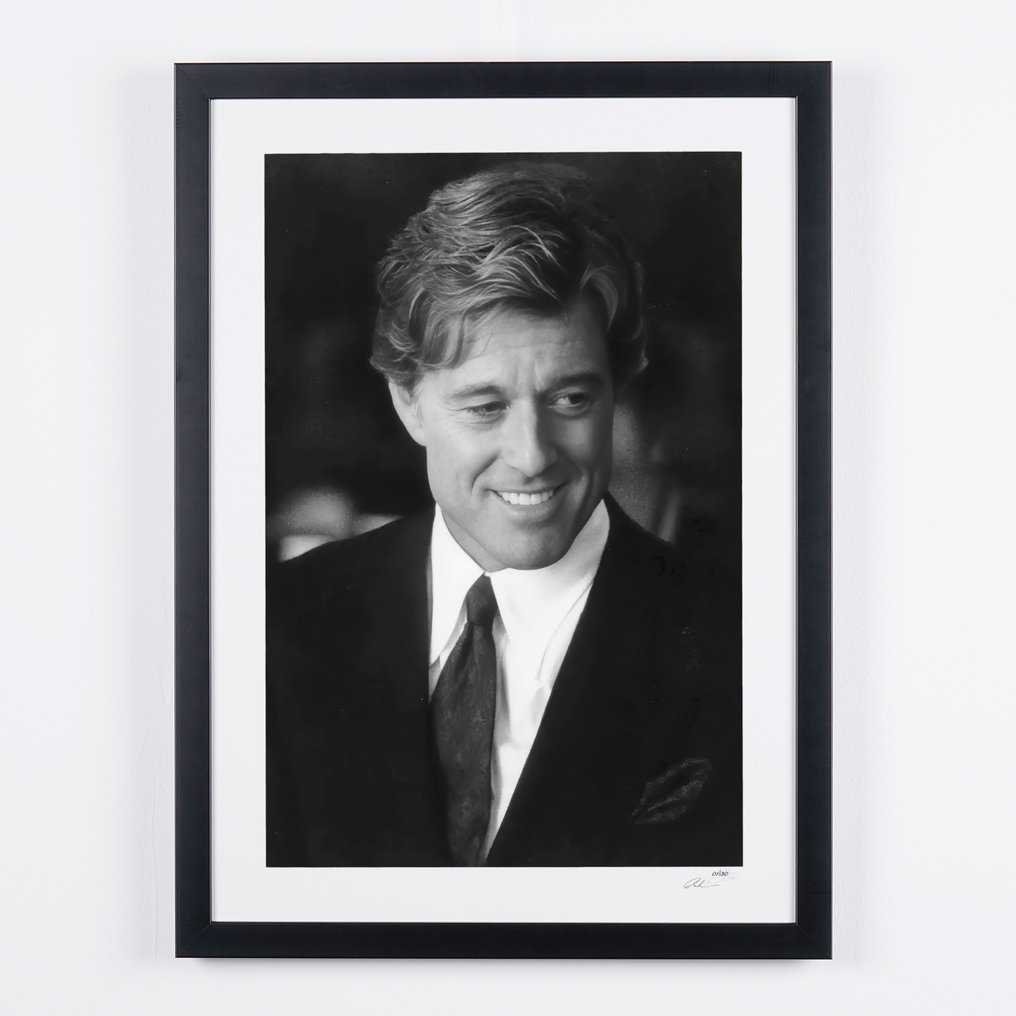 Robert Redford - Indecent Proposal 1993 - Fine Art Photography - Luxury Wooden Frame 70X50 cm - Limited Edition 01 of 30 - Serial 20068 - Original Certificate (COA), Hologram - 100% New. Shipping Reduction from 3 items #1.0