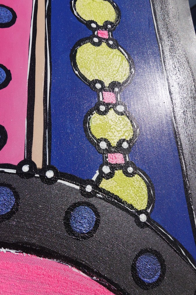 Ksavera - Cubism A1406 - abstract painting on XXL canvas #3.2