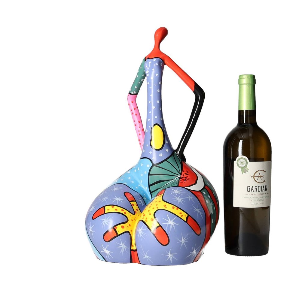 Αγαλματίδιο - Pop Art Lady - Γυάλινη ίνα #2.1