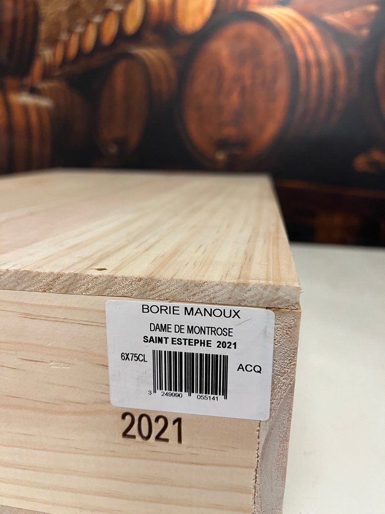2021 La Dame de Montrose, 2nd wine of Chateau Montrose - Saint-Estèphe - 6 Butelki (0,75l) #2.1