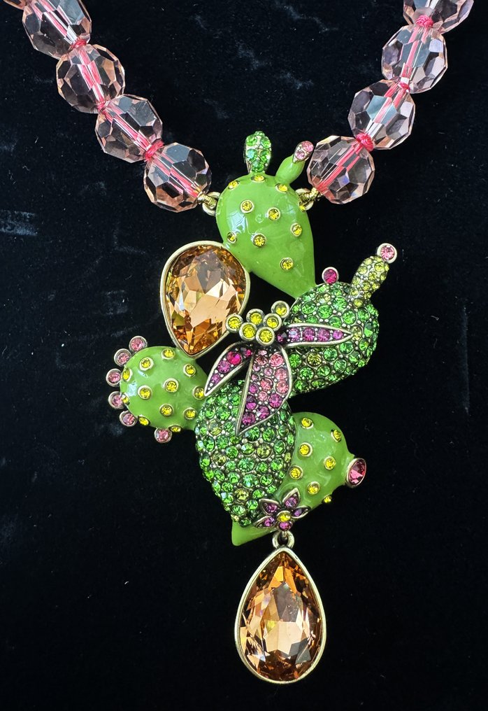 Gold-plated - Necklace - Heidi Daus Cactus #1.0