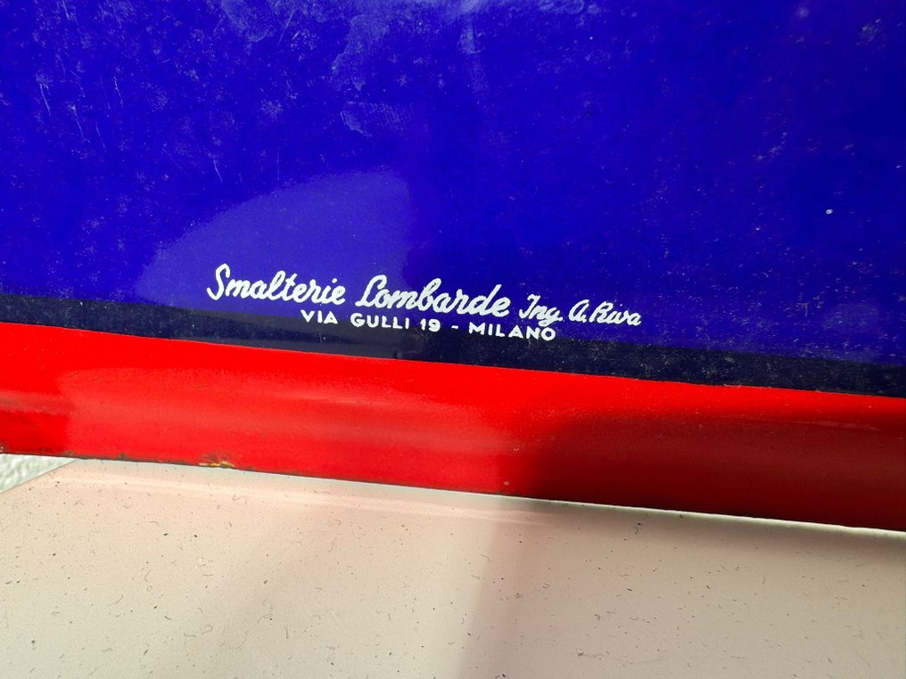 Smaltterie Lombarde - Read Il Messaggero - LEGGETE IL MESSAGGIERO - Sign - Enamel #2.1