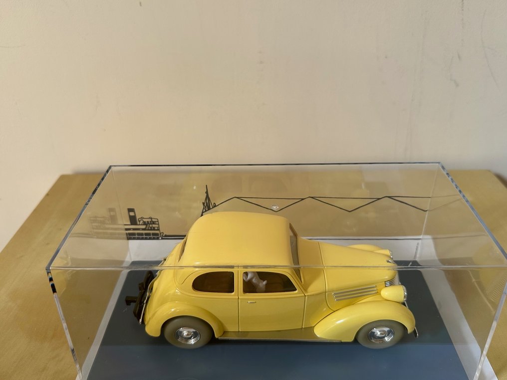 Moulinsart - Hachette - Tintin - Modèle 1/24e - L'Auto accidentée N°61 - Le crabes aux pinces d'or - Mint Sealed #1.0