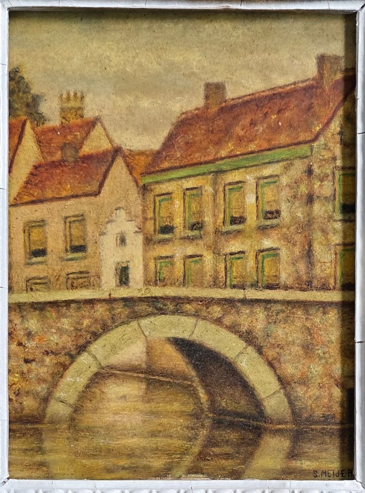 Sal Meijer (1877-1965) - Amsterdamse gracht #3.2