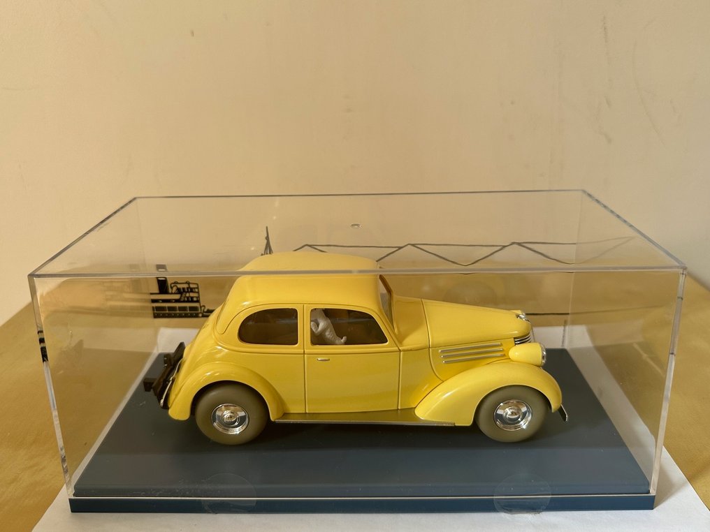 Moulinsart - Hachette - Tintin - Modèle 1/24e - L'Auto accidentée N°61 - Le crabes aux pinces d'or - Mint Sealed #1.0