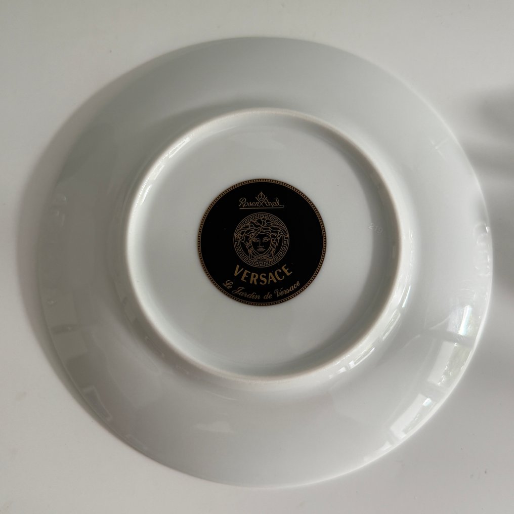 Rosenthal - Versace - Schale - Brotteller - 17 cm Le Jardin de Versace / Butterfly Garden - Porzellan - Neu und Orginalverpackt #2.1