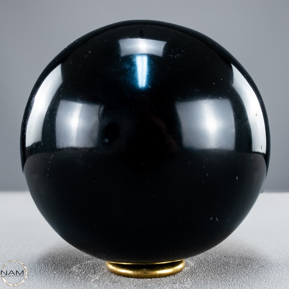 天然黑色碧玺 Sphere，来自巴西- 3241.23 g #1.0