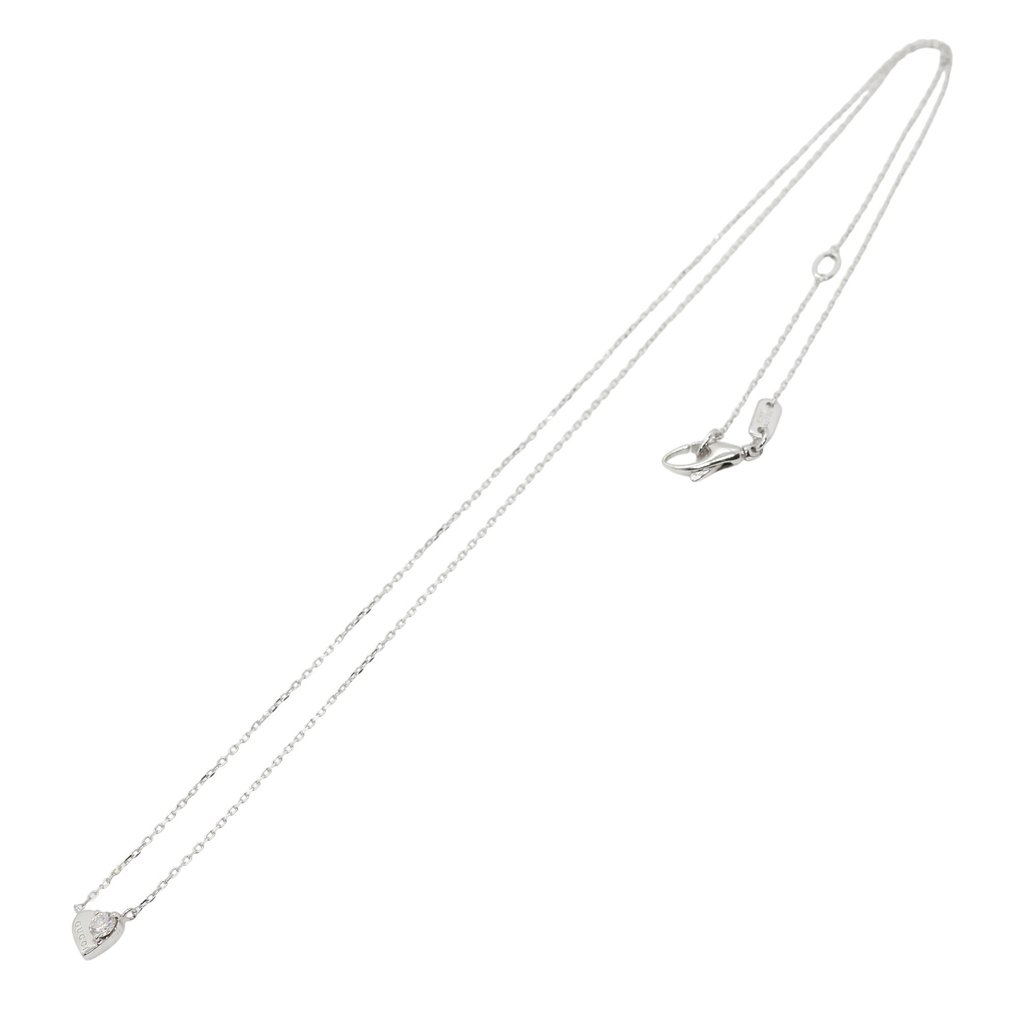 Gucci - Colar com pingente - Heart - 18 K Ouro branco - 1 Diamond #2.1