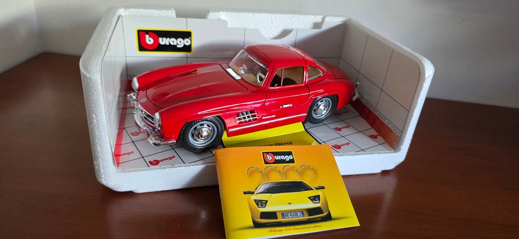 Bburago 1:18 - Modelbil - Mercedes-Benz 300 SL #1.0