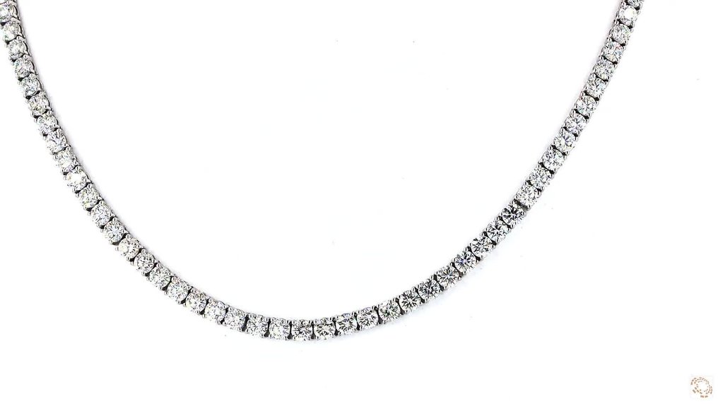 项链 白金 - 16.94ct. tw. 钻石 (天然) - 钻石 #3.2