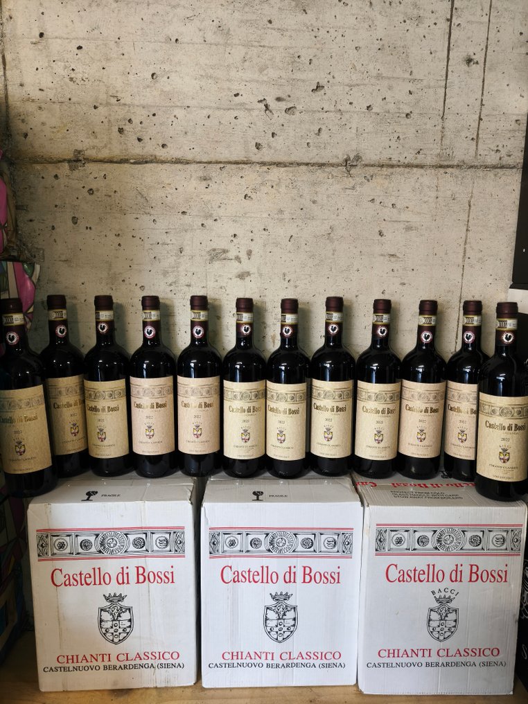 2022 Gallo Nero - Castello di Bossi - Chianti Classico DOCG - 12 Pullot (0.7 L) #1.0