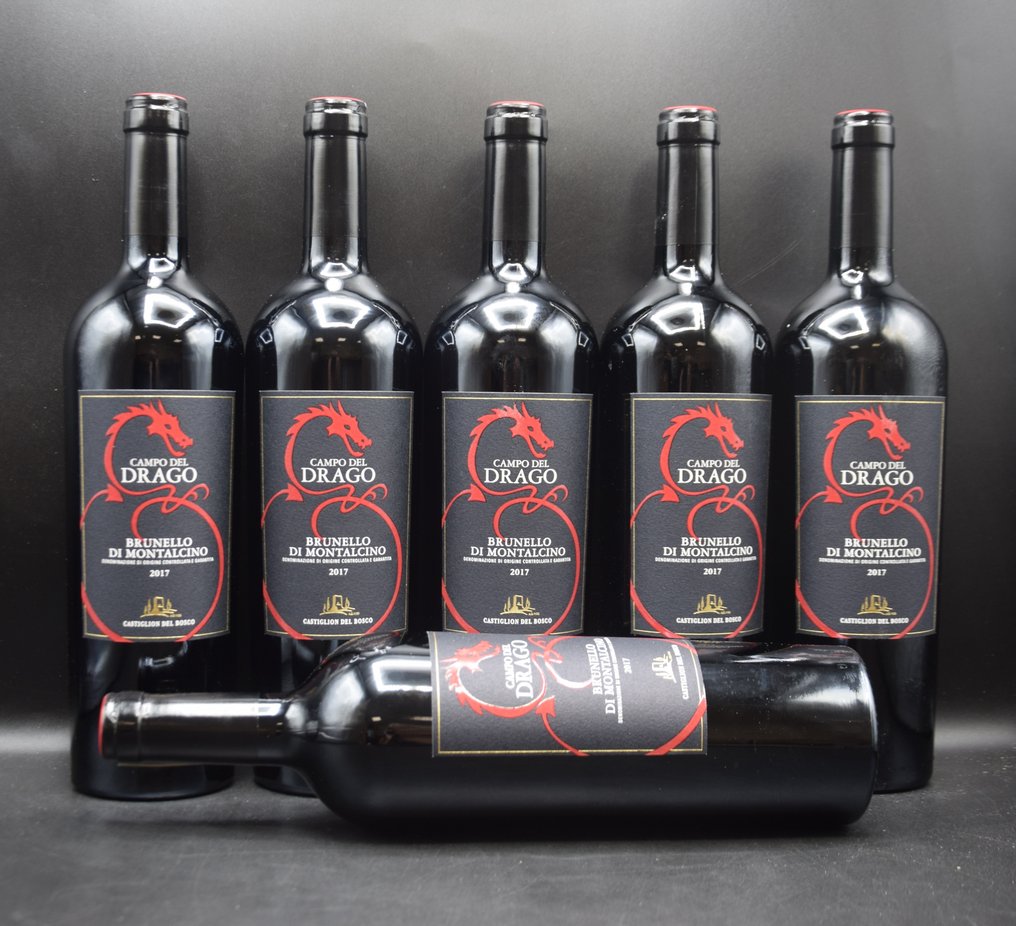2017 Castiglion del Bosco, Campo del Drago - 蒙达奇诺·布鲁奈罗 DOCG - 6 Bottles (0.75L) #1.0