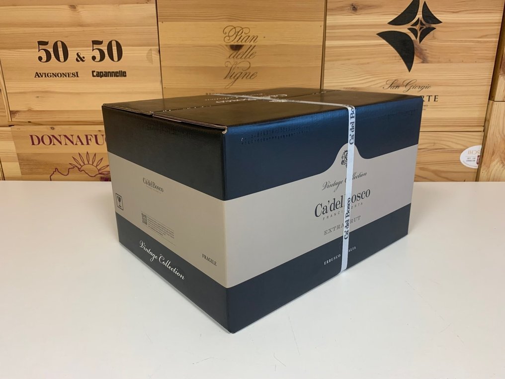 2018 Ca' del Bosco, Vintage Collection Extra Brut - Franciacorta Millesimato - 6 Bottles (0.75L) #3.2