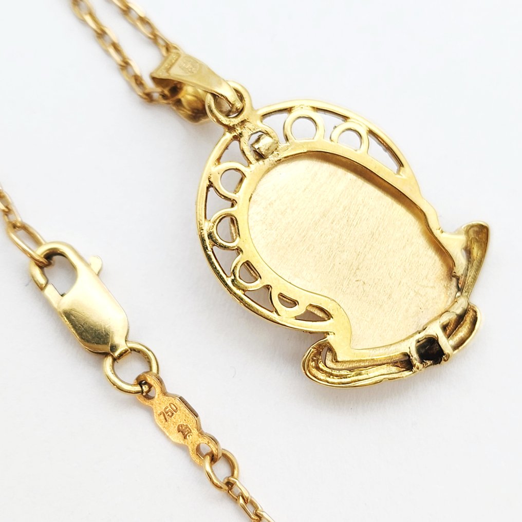 2件套珠宝 - 18K包金 黄金 - 49厘米 #3.2