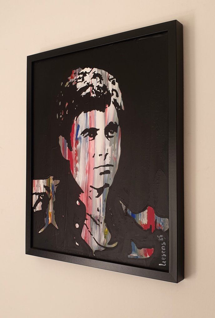 Liesens - Al Pacino (on canvas  handpainted) met lijst #2.1