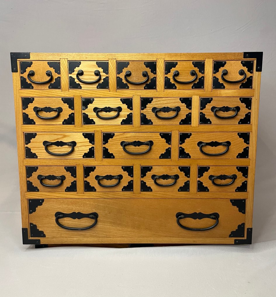 抽屉柜 - 木 - 日本 - 日本药柜 #1.0