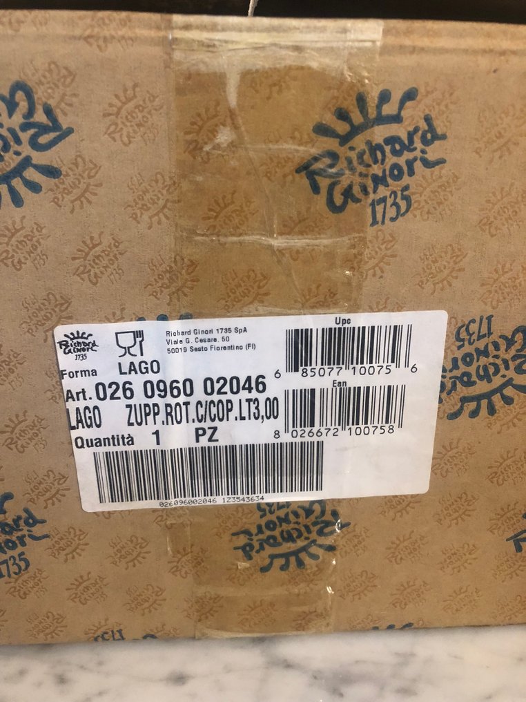 Richard Ginori - 湯碗 - lago vanitas 3 litri - 骨瓷 #3.2