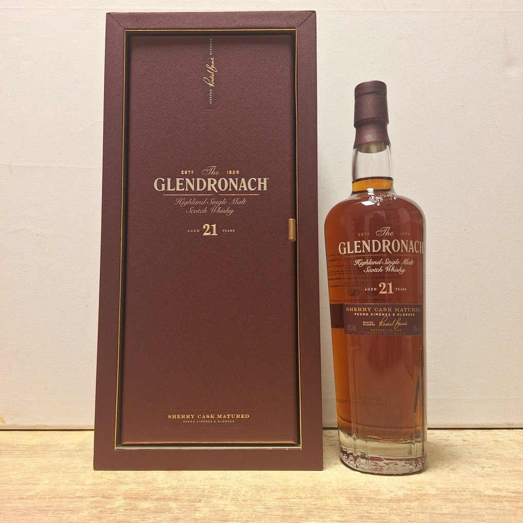 Glendronach 21 years old Sherry Cask Matured - PX & Oloroso  - b. 2025  - 70 cl #1.0