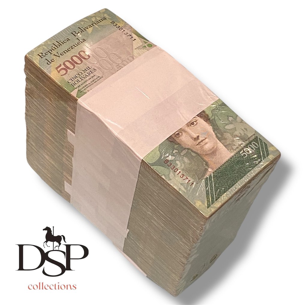 Βενεζουέλα. - 1000 x 5000 Bolívares - 2016/2017 - Pick 97  (χωρίς τιμή ασφαλείας) #1.0