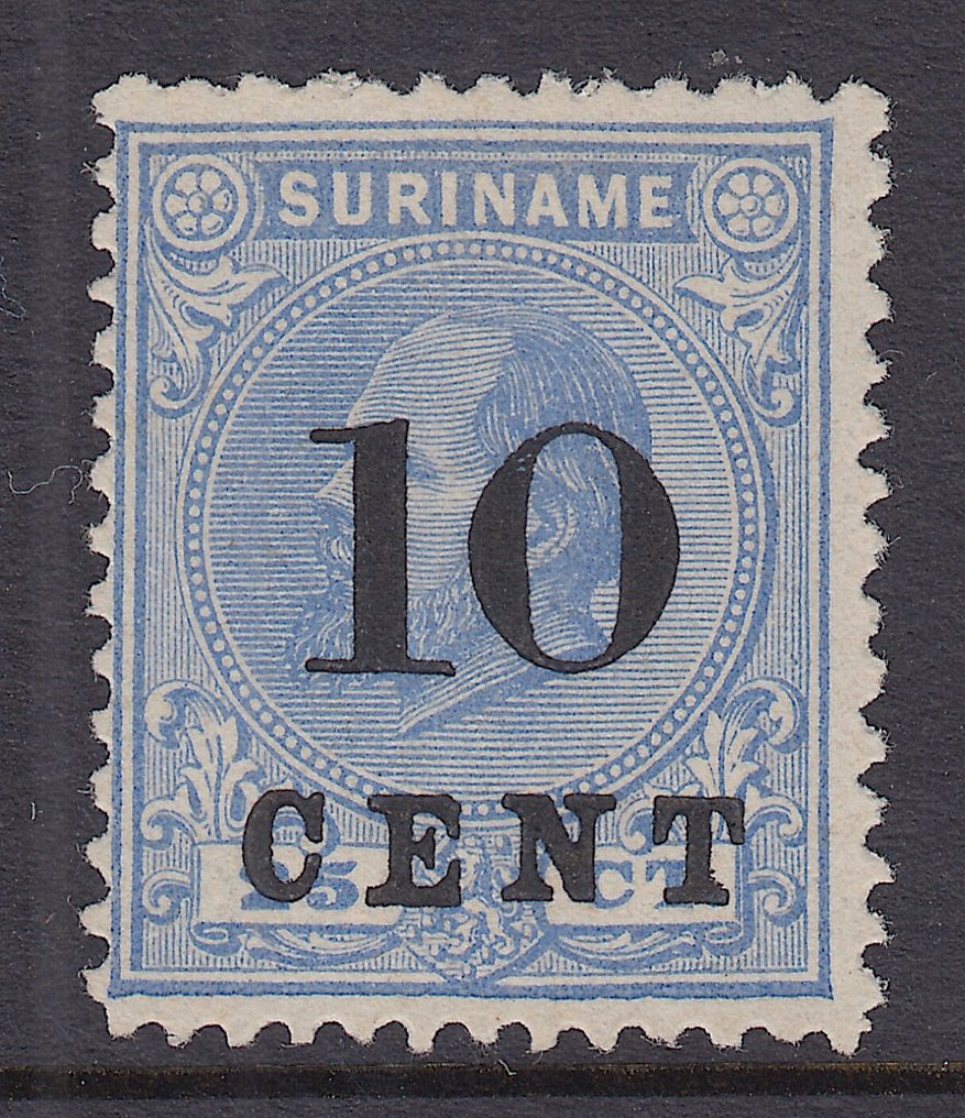 Suriname 1898 - distribution d'aide - NVPH 32a #1.0