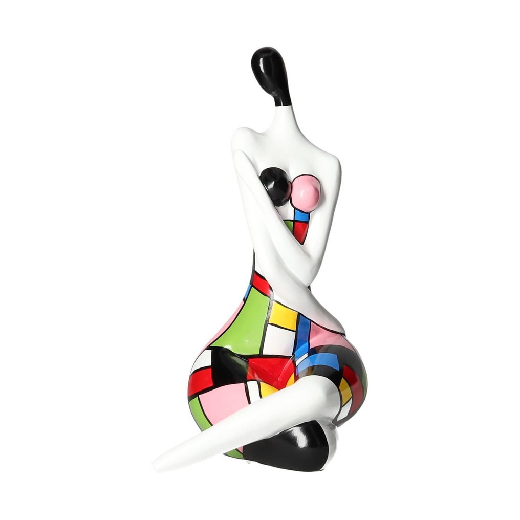 雕像 - Pop Art Lady - 光纤 #3.2