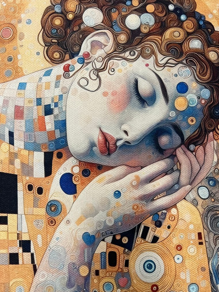 Durable fabric panel handcrafted with printed design. - Tapestry  - 45 cm - 45 cm #1.0