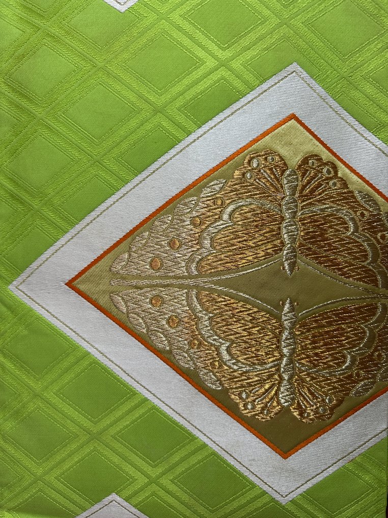 Fukuro OBI 日本和服腰带套装（3件套） - 真丝 - 日本 - Shōwa period (1926-1989) #2.1