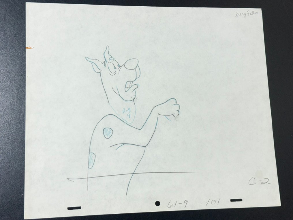 Hanna-Barbera Disegno originale di animazione di Scooby-Doo - Scooby-Doo, Where Are You! (1970) #1.0