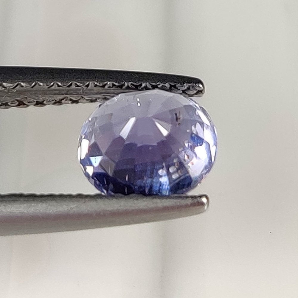 沒有保留價 - 1 pcs  紫羅蘭色 藍寶石  - 1.46 ct - 國際有色寶石協會 (ICA GemLab) - 未加热！ #1.0