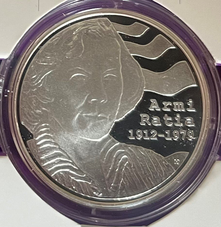 芬蘭. 10 Euro 2012 "Armi Ratia" + "Arvo Ylppo" (2 stuks) Proof  (沒有保留價) #3.2