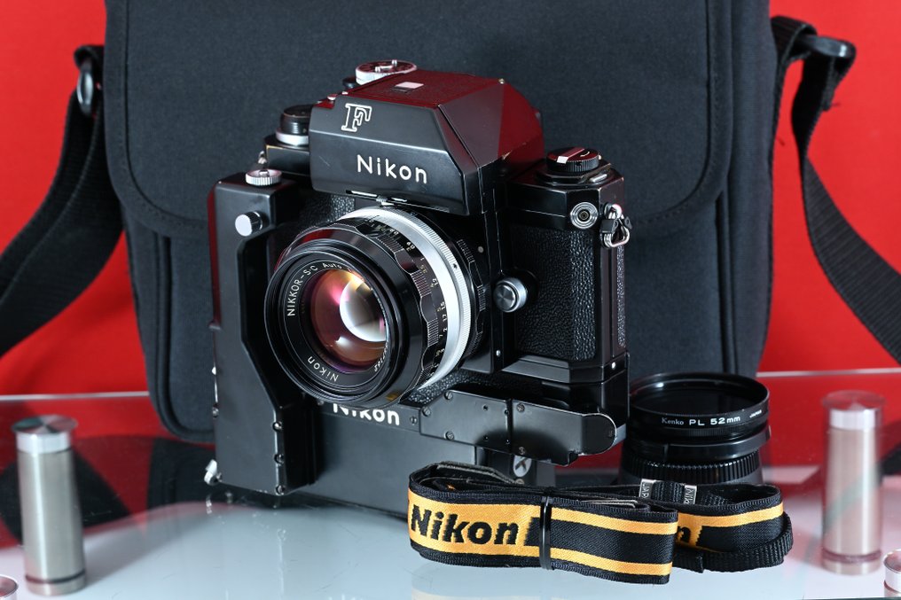 Nikon F Photomic Late Model + Nikkor-S·C 1,4/50mm + F-36 Motor Drive | Egylencsés reflex fényképezőgép (SLR) #1.0