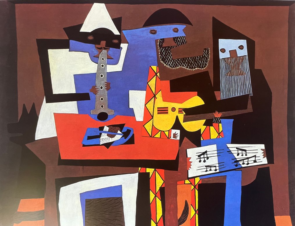 Pablo Picasso (after) - "Tres músicos" (Three Musicians) - Anni ‘80 #1.0