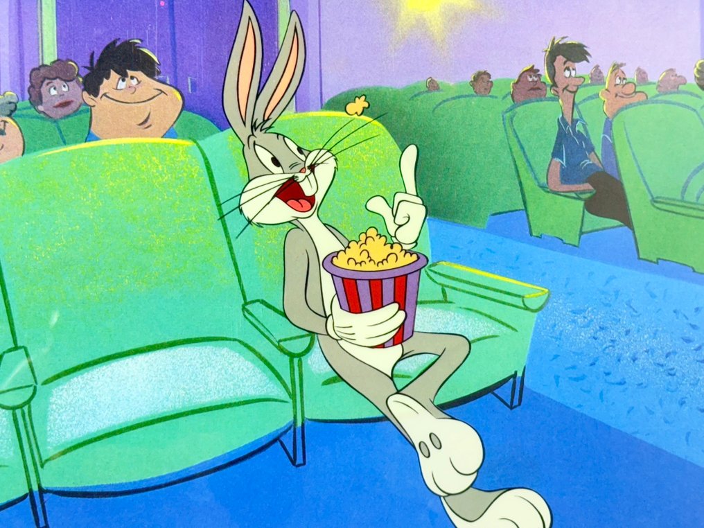 Warner Bros. - Sericel Animation Art Cel (1990) - "Bugs Bunny At The Movies" #1.0