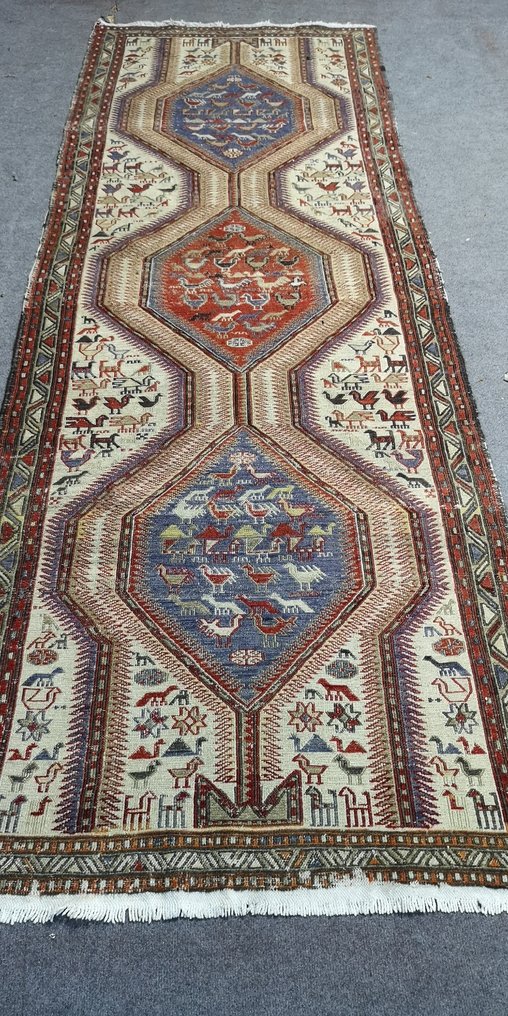 Van 南安纳托利亚 - 長條地毯 - 96 cm - 257 cm - 古董地毯长跑 #1.0