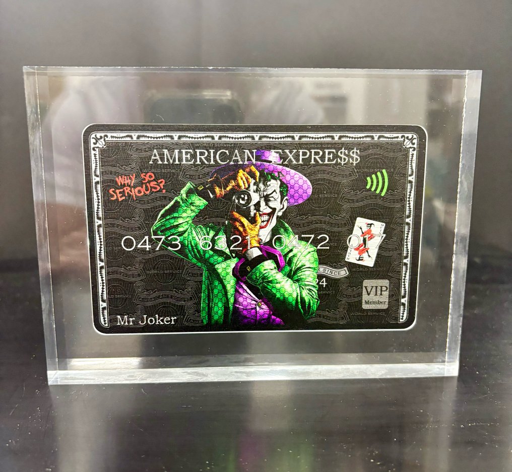 N.Nathan - Plexi Card Mr. Joker #1.0