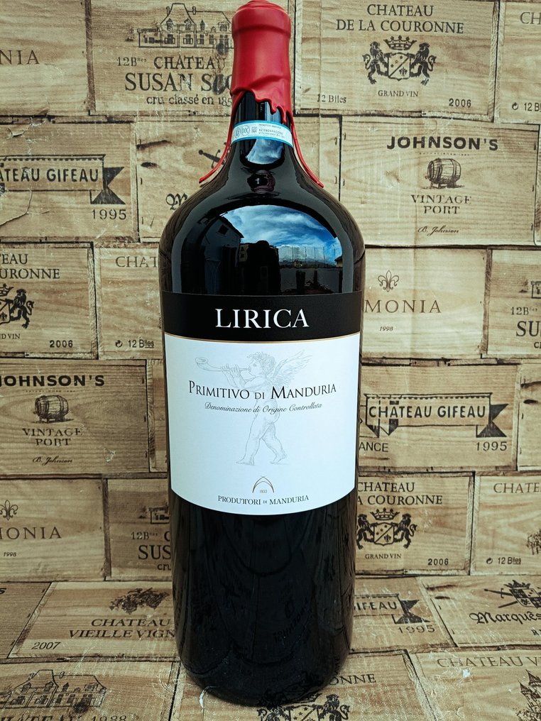 2023 Produttori Vini Manduria, Lirica Primitivo di Manduria - Puglia DOC - 1 Nebuchadnezzar (15.0L) #1.0