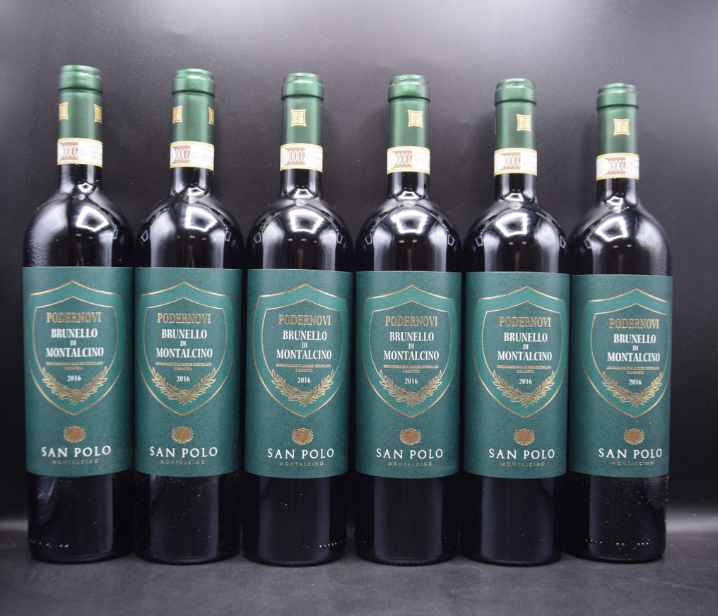 2016 San Polo, "Podernovi" - Μπρουνέλο ντι Μονταλσίνο DOCG - 6 Bottles (0.75L) #1.0