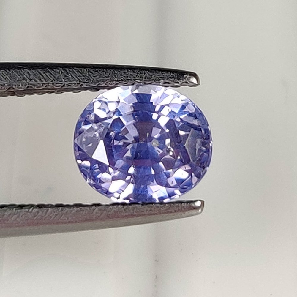 沒有保留價 - 1 pcs  紫羅蘭色 藍寶石  - 1.46 ct - 國際有色寶石協會 (ICA GemLab) - 未加热！ #1.0