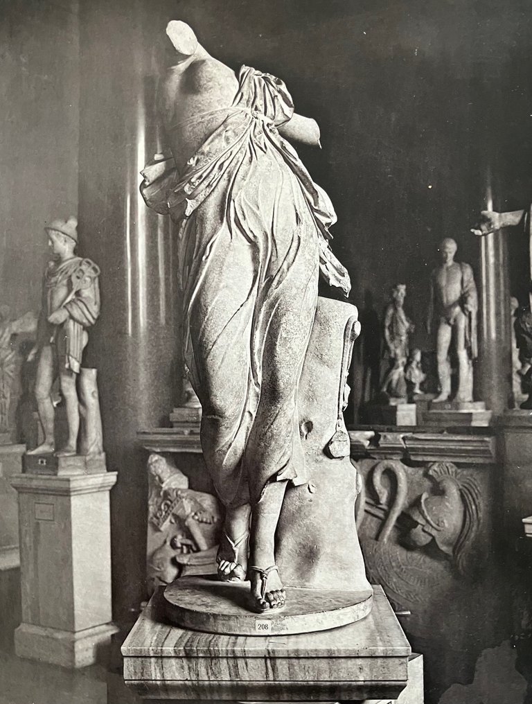 Anonym - Antique sculptures. Collection of 5 large Albumine prints #1.0