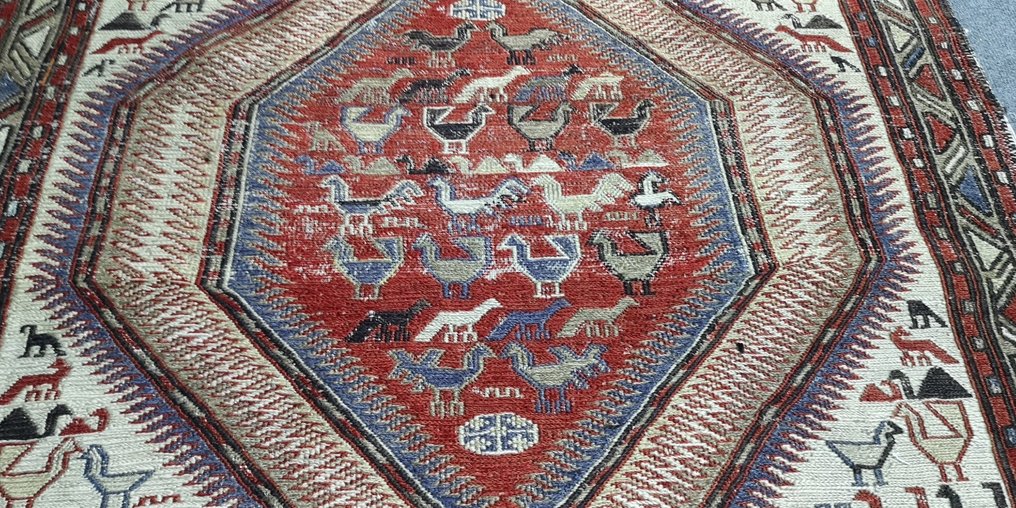 Van 南安纳托利亚 - 長條地毯 - 96 cm - 257 cm - 古董地毯长跑 #3.2