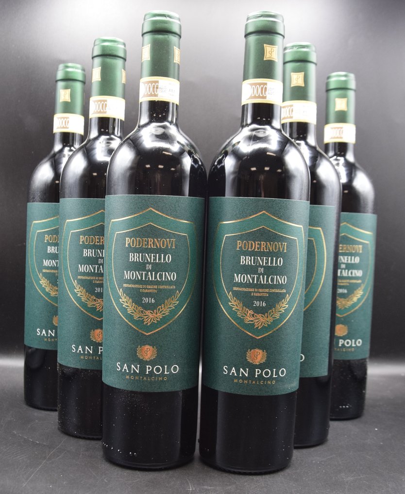 2016 San Polo, "Podernovi" - Μπρουνέλο ντι Μονταλσίνο DOCG - 6 Bottles (0.75L) #1.0
