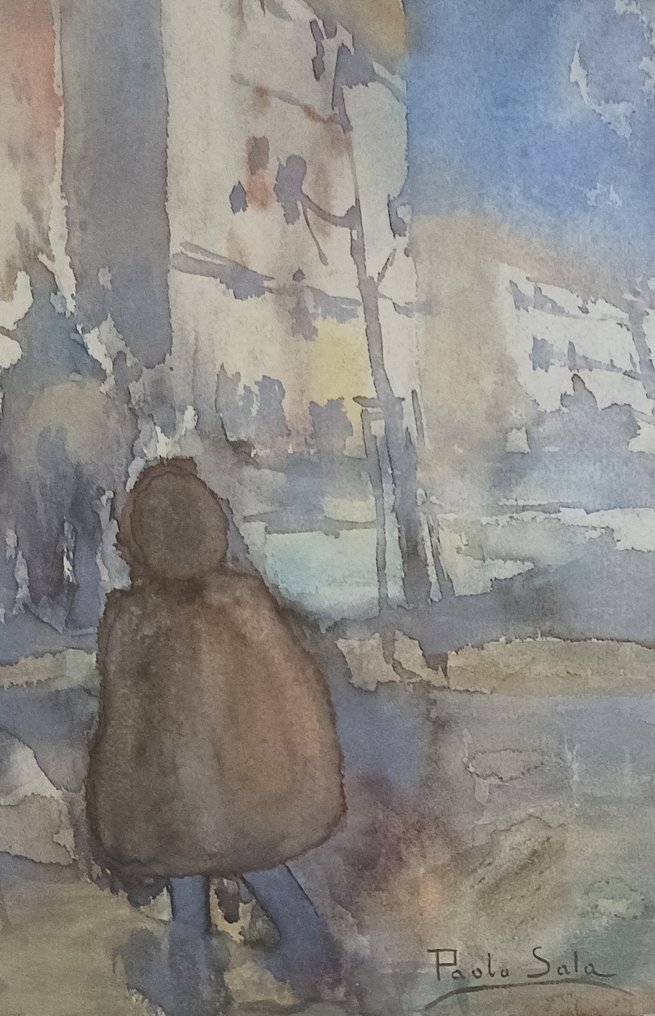 Paolo Sala (1859-1924) - Figure e cavalli #3.2