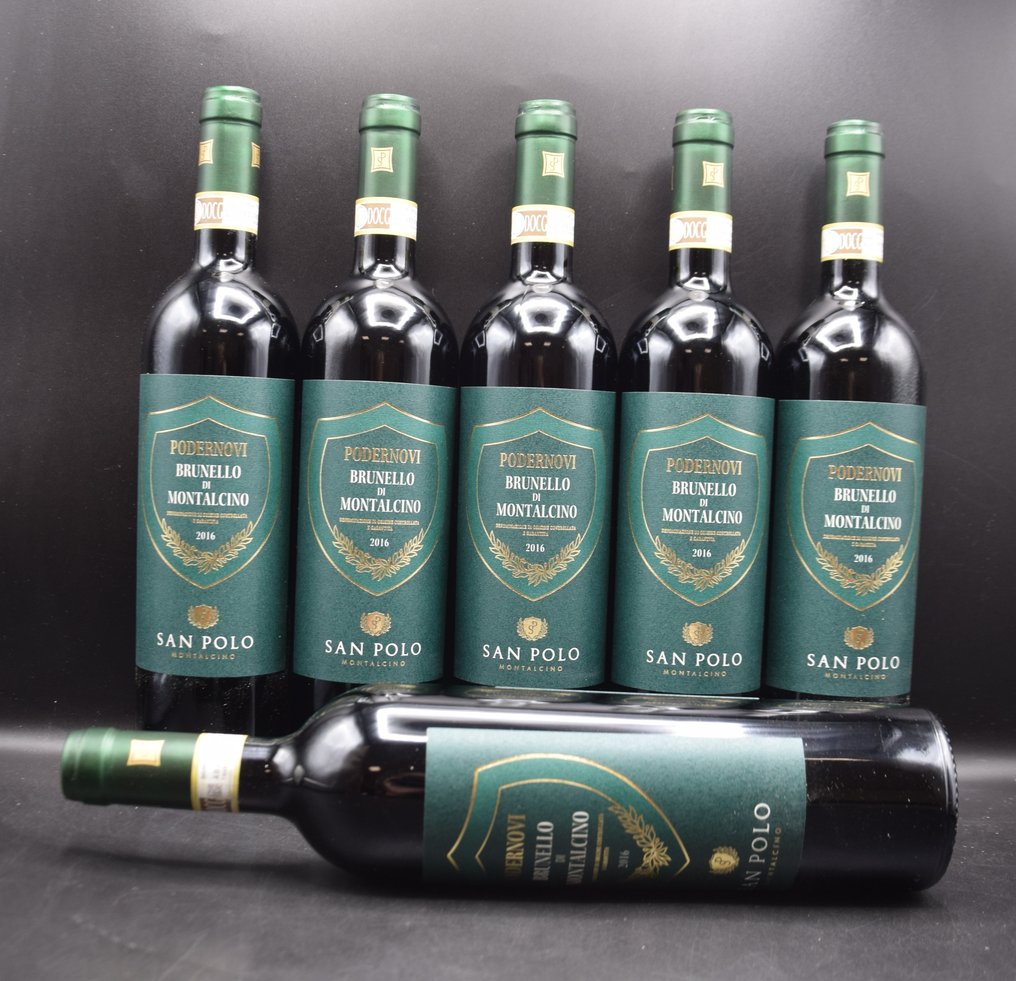 2016 San Polo, "Podernovi" - Μπρουνέλο ντι Μονταλσίνο DOCG - 6 Bottles (0.75L) #4.3