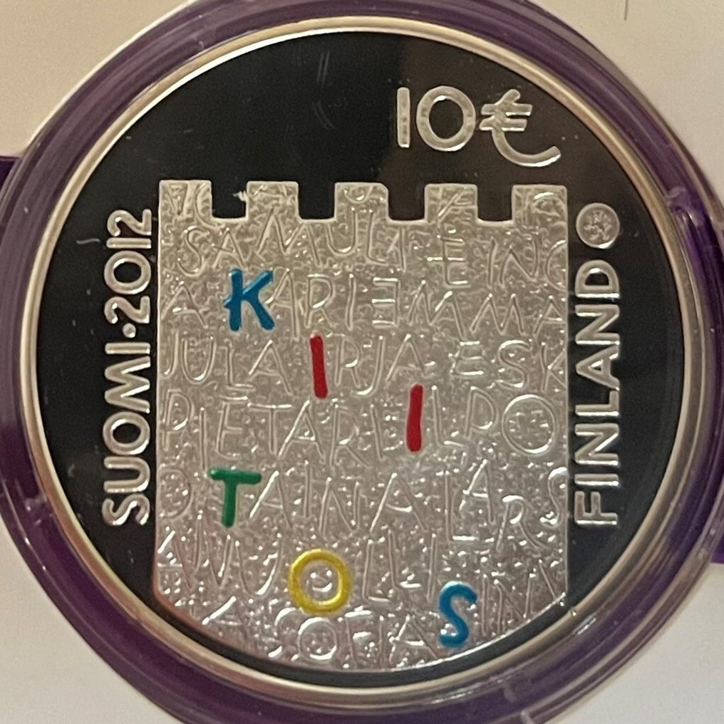芬蘭. 10 Euro 2012 "Armi Ratia" + "Arvo Ylppo" (2 stuks) Proof  (沒有保留價) #2.1