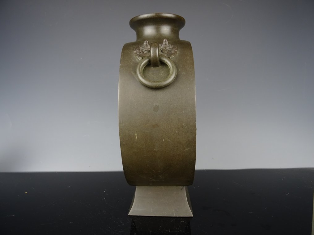 Βάζο - Μπρούντζος - Κίνα - Qing Dynasty (1644-1911) - Δυναστεία Qing 1644-1911  (χωρίς τιμή ασφαλείας) #3.2