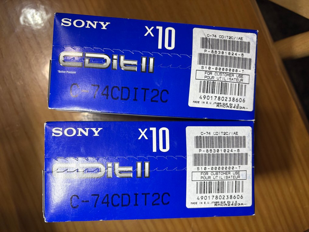 . - 20 Cintas Sony CDit II 74 m Position crome - 模拟录音带 - 1 #4.3