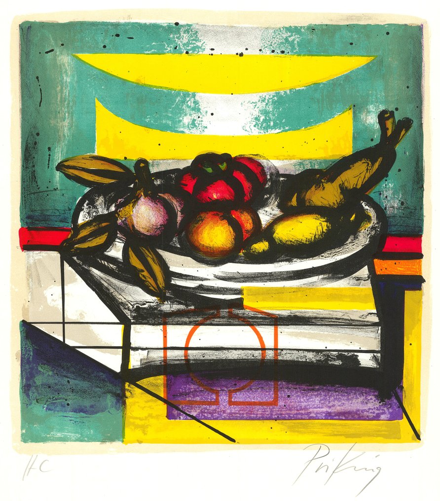 Franz PRIKING (1929-1979) - Nature morte #1.0