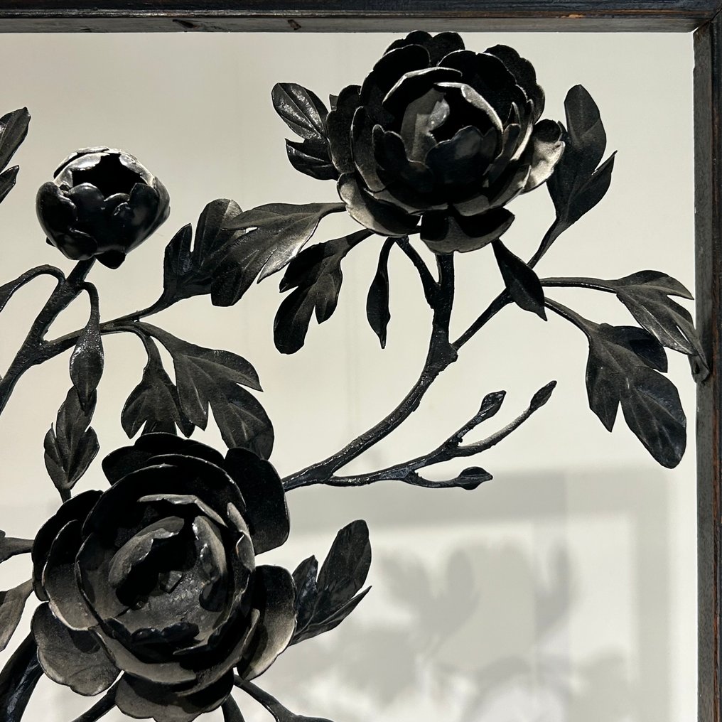 Ming Tiehua schildering - Træ, Jern - Kina - Ming-dynastiet (1368-1644)  (Ingen mindstepris) #3.2